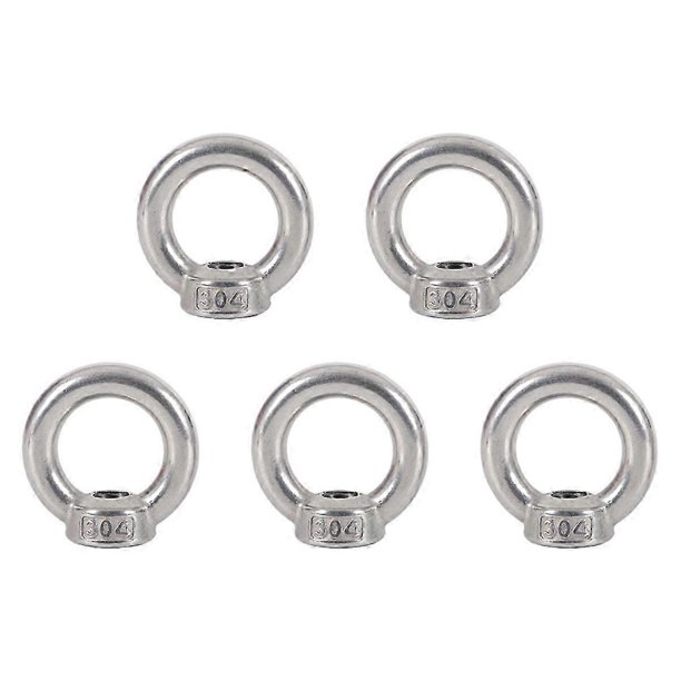 M12 Eye Nut Stainless Steel Marine Lifting Eye Nuts Ring Nut Eyelet for Cable Lifting