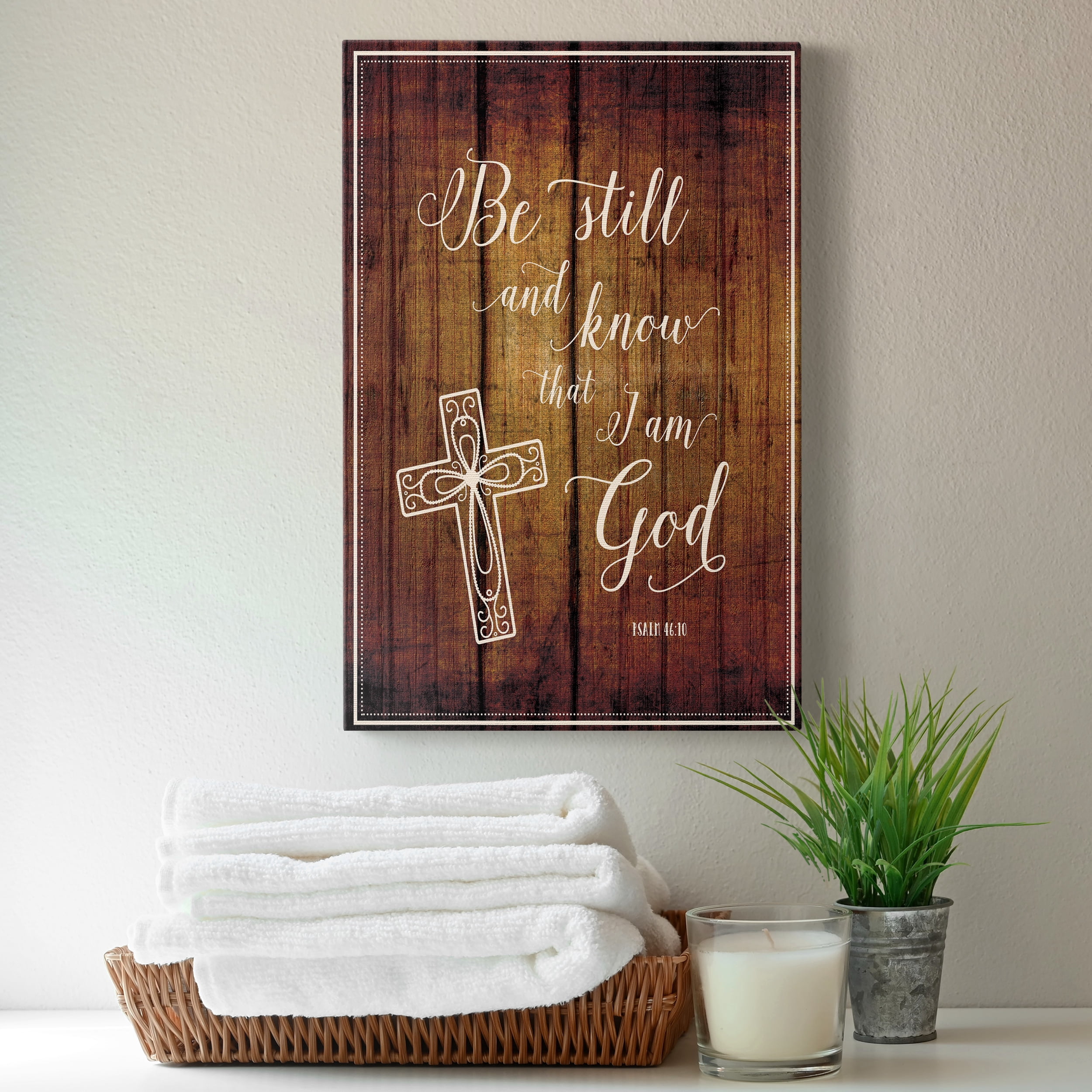 Be Still Premium Gallery Wrapped Canvas - Ready to Hang - 24 x 36