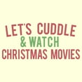 thumbnail image 2 of Men's Lost Gods Cuddles & Christmas Movies  Graphic Tee Beige 2X Large, 2 of 4