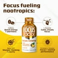 thumbnail image 3 of Focus Factor Extra Strength Focus + Energy Shots - 12 x 2oz Bottles (Pineapple Paradise Flavor) - L-Theanine, Ginkgo, Bacopa, L-Tyrosine, Alpha GPC, 3 of 7