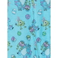 thumbnail image 2 of Monsters Inc Baby One-Piece Footed Blanket Sleeper, Sizes NB-9M, 2 of 3