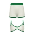 thumbnail image 3 of Conjunto de dos piezas para mujer, ropa de dormir, ropa de calle, traje de playa de verano, cintura alta, pantalones cortos S, 3 of 9