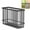 Small-Black, variant on Topboutique Kitchen Wrap Organizer Rack Wall Adhesive Storage Basket Cabinet Door Organizer Metal Basket Shelf Bathroom Storage Holder for Cutting Board Holder Tin Foil Wax Paper No Drilling,Black