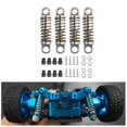thumbnail image 4 of Amortiguador de choque de 27 mm apto para WlLoys P929 P939 K989 1/28 RC Car Plata Sunnimix mini coche amortiguador, 4 of 7