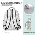 thumbnail image 2 of Chemistry Biology Students Backpack Scientific Knowledge Science Classroom School Bag with Physics Astronomy Engineering Design, Lightweight and Wear-Resistant, 2 of 6