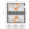 thumbnail image 4 of Autumn Fall Mailbox Cover Magnetic Standard Size 18" X 21", Thanksgiving Harvest Pumpkin Mailbox Wraps Post Letter Box Cover Garden Yard Outdoor Decorations, 4 of 6