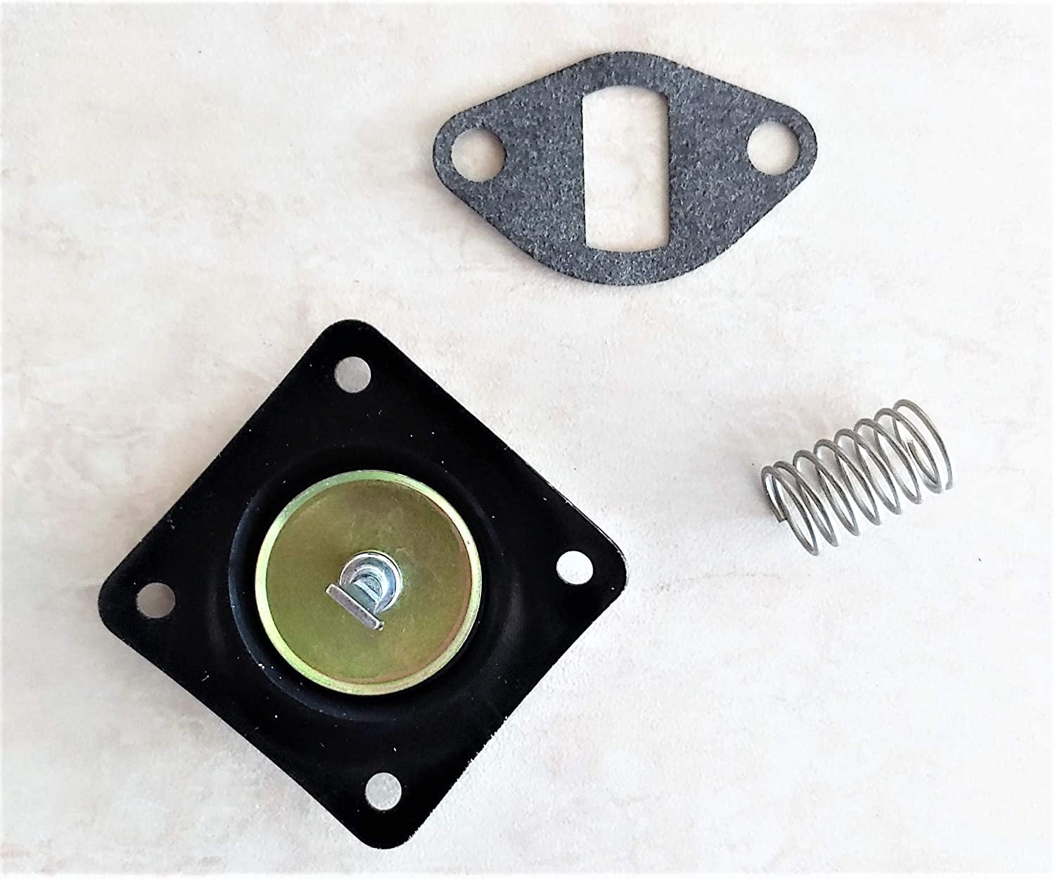 Fuel Pump Rebuild Repair Kit w/Spring for Kohler Onan Tractor Generator