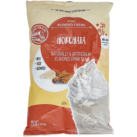 Big Train 3,5 lb Vivaz Horchata Mélange de Crème Frappée Mélangée d'Inspiration Mexicaine