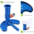 thumbnail image 2 of Portable Pool Vacuum Cleaner Above Ground Pool Vacuum Cleaner Pool Jet Cleaner with Drawstring Mesh Bag Pool Cleaning Tool, 2 of 5