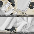 thumbnail image 3 of Yayeee Throw Blanket for Couch Soft Warm 60" x 80" Sofa Chair Bed Decoration, Small Black Flowers, 3 of 7