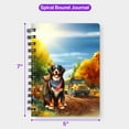 thumbnail image 5 of Goodbye Summer Bernese Mountain Dog Hello Fall Time for School Spiral Bound Journal Berner Lover Gifts 5x7in Spiral Notebook - 02014, 5 of 5