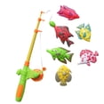 thumbnail image 2 of Flmtop 7 Pcs Jouet de Pêche Jeu Magnétique Simulation Plastique Poisson Coloré Modèles pour Enfants, 2 of 8