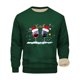 thumbnail image 2 of Blusas y camisas de cuello redondo y manga larga para hombre, blusa de poliéster con estampado navideño de copa de vino y terciopelo., 2 of 6