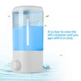 thumbnail image 5 of 400ml Bathroom Hotel Wall Mounted Plastic Soap Liquid Shampoo Lotion Manual Dispenser, Wall Soap Dispenser,Soap Lotion Dispenser, 5 of 7