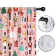 thumbnail image 4 of Blackout Kids Curtains,Pink Christmas Nutcracker Pattern Childrens Insulated Curtains Set Of 2,Bedroom Essentials,Toddler Room Decor 42"x54", 4 of 5