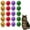 20PCS, variant on 10PCS Green Puff Ball Cat Toy, Large Glitter Sparkle Puff Ball Toy for Cats