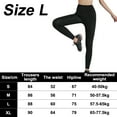 thumbnail image 2 of Women's High Waisted Yoga Leggings with Pockets,Tummy Control Non See Through Workout Athletic Running Yoga Pants, 2 of 5