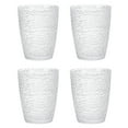 thumbnail image 1 of Vasos de acrílico de 10oz Uxcell, paquete de 4, vaso reutilizable de plástico para el hogar y al aire libre, transparente, 1 of 7