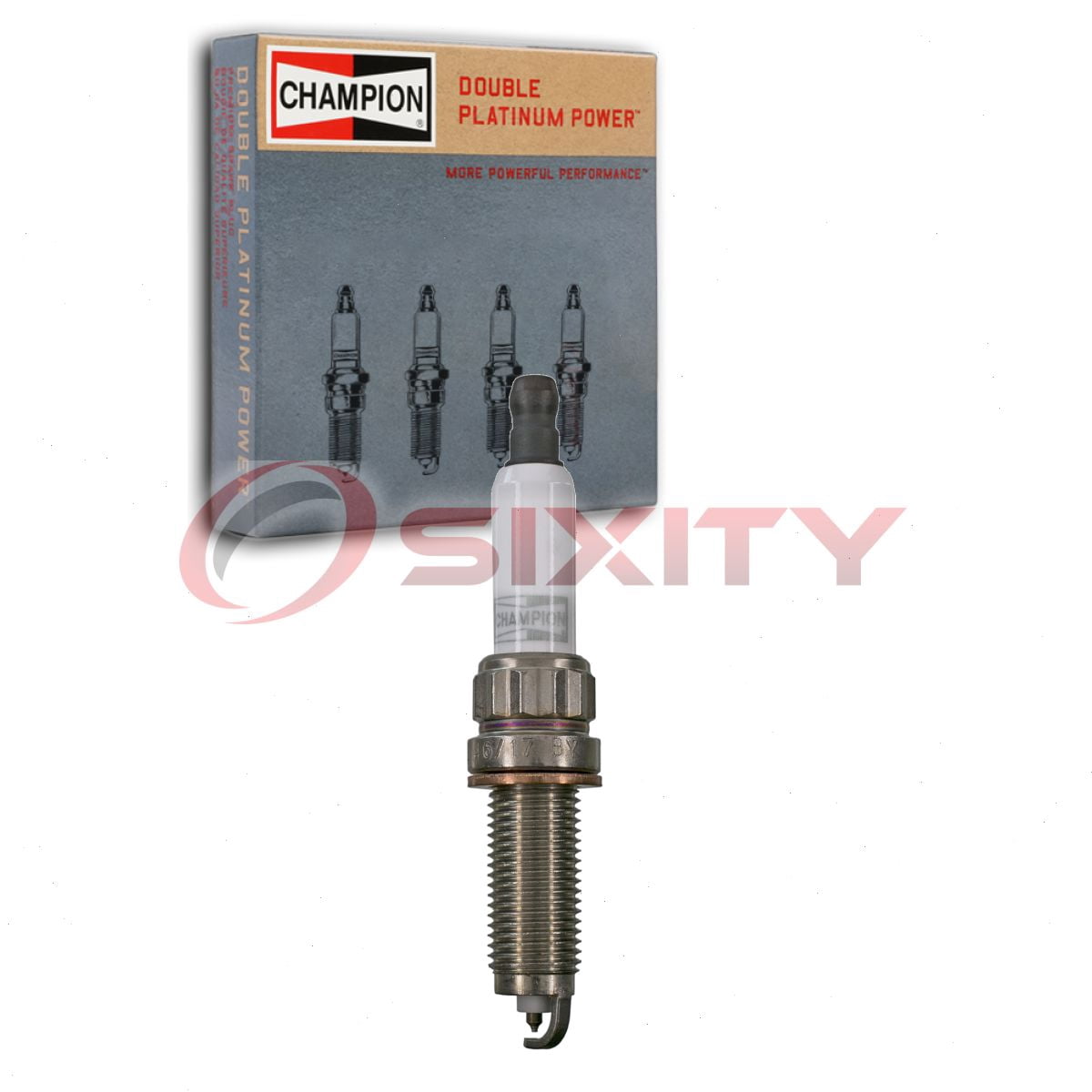 Champion 7429 Double Platinum Power Spark Plug Fits select: 2012-2016 MERCEDES-BENZ E, 2013-2017 BMW X3