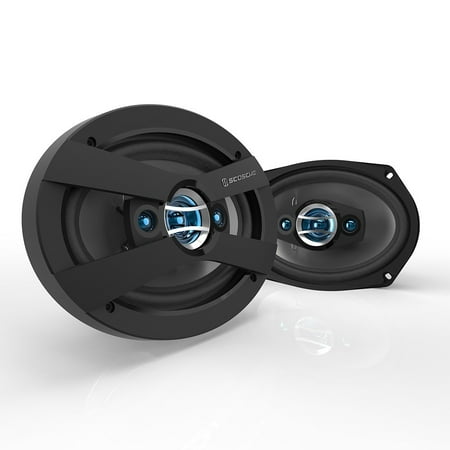 Scosche Hd6904sd 6 inch x 9 inch 4-way Car Stereo Speaker (Best 4 Way Car Speakers)