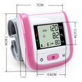 thumbnail image 3 of Monitor automático de presión arterial con estuche portátil, monitor de presión arterial de pulso irregular y brazalete ajustable para muñeca, perfecto para monitorear la salud, monitor automático de, 3 of 7