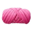 thumbnail image 1 of Hilo grueso para crochet, hilo gigante, ligero, duradero, diámetro de 1,97 pulgadas, hilo jumbo Rosa Rosa, 1 of 9