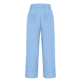 thumbnail image 5 of Women's Pants Fashion Casual Pants For Women Spring And Summer Casual Cotton And Linen Long, 5 of 6