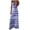 Blue 235, variant on Henpk Summer Dresses for Women Striped T Shirt Dress Casual Midi Dress Short Sleeve Sundress with Pockets Fashion Holiday Summer Sleevess Stripe Printed V Neck Sexy Casual Long Maxi Dress Purple XXL