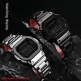 thumbnail image 4 of Para Casio G-SHOCK 3229 DW-5600 DW5600 GW-B5600 GW-M5610 Caja de acero inoxidable modificada Correa de acero Correa de reloj Bisel Correa de reloj, 4 of 5