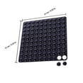 thumbnail image 2 of ADDHAT 100Ud Almohadillas Adhesivas De Caucho Negras Para Proteger Puertas Y Muebles En El Hogar, 2 of 8