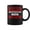 White, variant on Approach Nadia With Caution Nadia Name Coffee Mugs