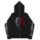 thumbnail image 4 of Sudaderas oscuras europeas y americanas para hombres y mujeres, sudaderas con capucha, parejas góticas, sudaderas Harajuku con cremallera de gran tamaño, 2023, 4 of 4