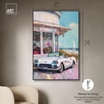 thumbnail image 5 of Classic Beach Store Canvas Fashion Art Prints by Art Remedy, Black Frame, 36 x 54, 5 of 7