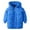 Blue, variant on Kids Long Puffer Jacket Heavyweight Quilted Hooded Coat Windproof Warm Winter Outerwear for Active Children 100 Size Beige