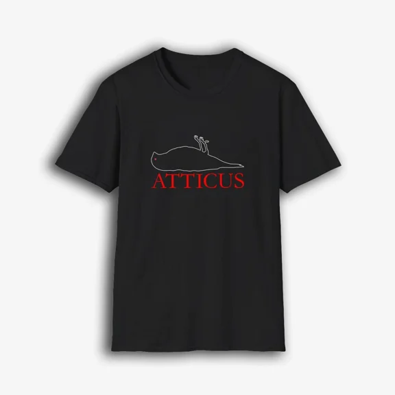 VINTAGE New t shirt ATTICUS Logo T-Shirt American Men's T-Shirt S-5XL