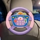 thumbnail image 1 of Juguete de volante funciones interactivo con sonido giratorio para niños, juguete de rueda eléctrica para regalos de cumpleaños, niños y niñas de , morado Rosado morado Hugo Volante Juguetes, 1 of 10