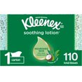 KLEENEX Facial Tissues with Lotion 110 ea