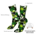 thumbnail image 4 of Fuzoiu Soccer1 Print Crew Socks,Casual Athletic Gym LightWeight Thin Socks,Casual Crew Socks for Men Woman,Calf Length Crew Socks, 4 of 7