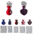 thumbnail image 4 of Aellinatey Silicone Bottles Moulds Crafting Mold High Transparency Easy Releasing Moulds, 4 of 17