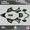 Green-shift, variant on Kalair GFX Graphics Kit for Kawasaki KX85 (2014-2023) Core Series
