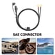 thumbnail image 4 of 1 cable SAE 18AWG 2 pines a conector de cable de terminal de junta tórica para batería (0,8 m), 4 of 6