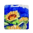 thumbnail image 2 of Betsy Drake CT775 Rising Sunflower Coaster - Set of 4, 2 of 2