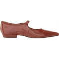 thumbnail image 6 of Sam Edelman Jene Copper Mary Jane Button Vamp Strap Pointed Toe Low Heel Flats (COPPER, 5), 6 of 6