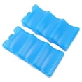thumbnail image 3 of 2 paquetes de hielo para leche materna con forma contorneada, caja de hielo azul reutilizable para mamás trabajadoras que dan leche materna, 3 of 15