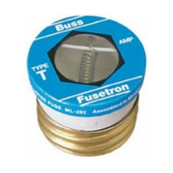 Bussmann T6-1-4 6.25A Fusetron Time Delay Dual Element Fuse Plug