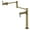 Antique Brass, variant on Kingston Brass KS4701ML Milano Deck Mount Pot Filler Faucet, Polished Chrome