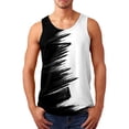 thumbnail image 1 of Pntutb Clearance Mens 3D Print Sports And Leisure Vest Sleeveless Pullover Slim Fit Vest, 1 of 6