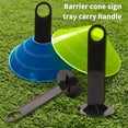 thumbnail image 2 of Support de Cône d'Entraînement Stable Résistant à l'Usure Bonne Performance Antidérapant Durable Rangement Compact pour Soccer, 2 of 7