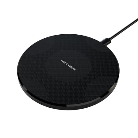 Wireless Charger Charging Pad for iPhone Phone Charger Compatible with iPhone 17 16 15 14 13 12 Series Portable Charger for AirPods 4 3 2 Pro Black Wireless Charger Charging Pad for iPhone Phone Charger Compatible with iPhone 17 16 15 14 13 12 Series Portable Charger for AirPods 4 3 2 Pro Black