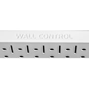 Wall Control Pegboard Hobby Craft Pegboard Organizer Storage Kit with White Pegboard and Blue Accessories